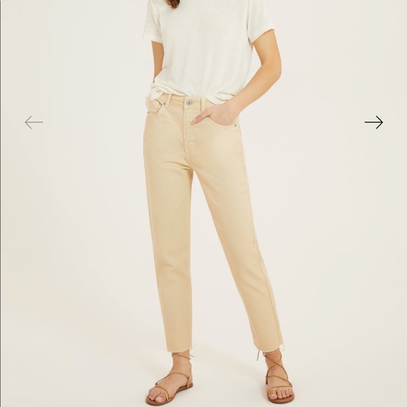 Something Navy straight leg mom jean - Picture 1 of 7